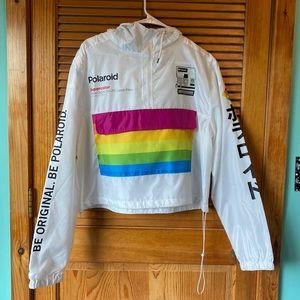 Polaroid Crop Windbreaker